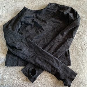 NVGTN Midnight Glimpse Long Sleeve Crop